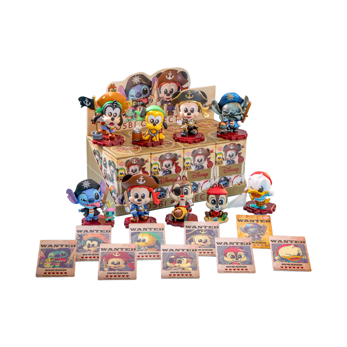 킨키로봇 디즈니 해적 코스비 컬렉션 랜덤피규어 (2606004)(KINKIROBOT Disney Pirate Cosbi Collection)