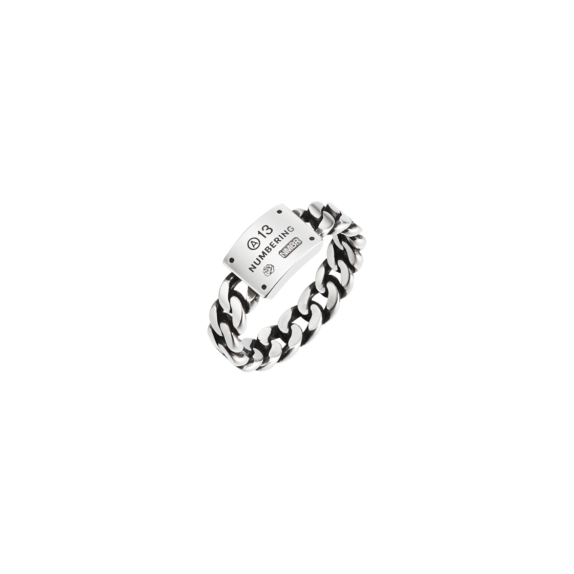 넘버링 #8590 플레이트 체인 링 빈티지(NUMBERING #8590 Plate Chain Ring Vintage)
