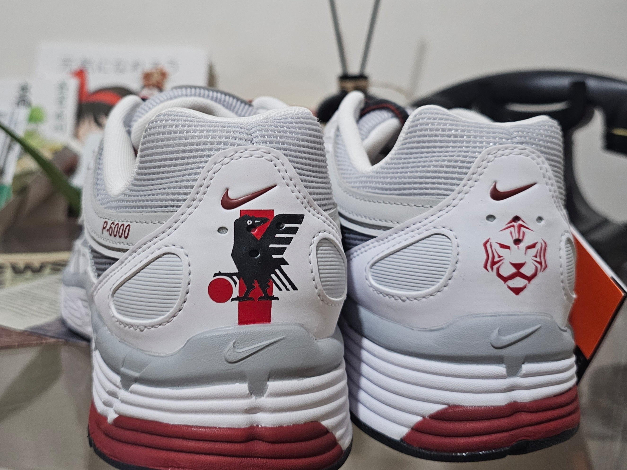 Nike P-6000 College Grey Vast Grey 착용 스타일 - 1