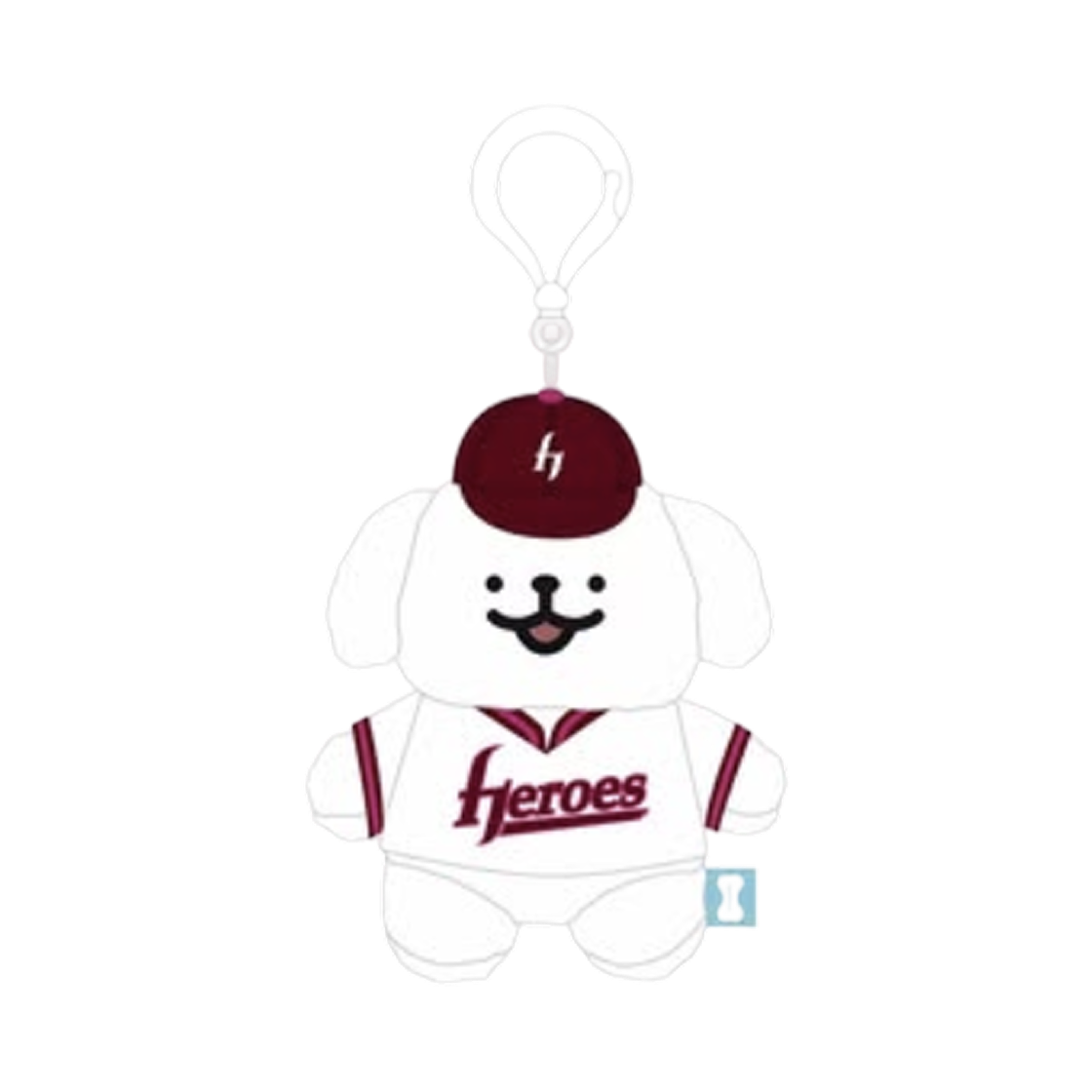 키움 히어로즈 x 몰티즈 인형 키링 몰티즈(Kiwoom Heroes x Maltese Plush Keyring Maltese) - 1