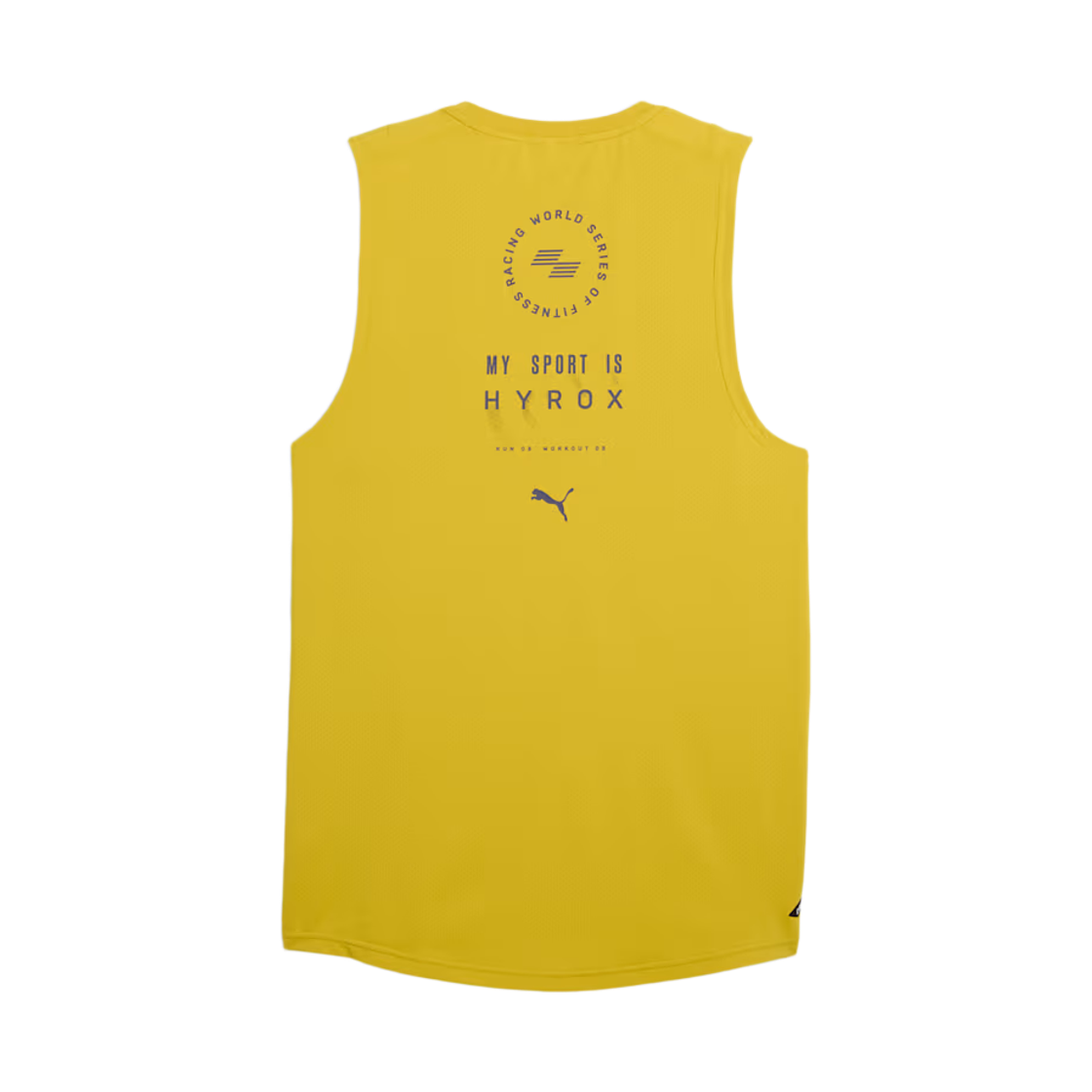 푸마 x 하이록스 드라이엘리트 트레이닝 탱크 대즐링 옐로우(Puma x Hyrox Dryelite Training Tank Dazzling Yellow) - 2