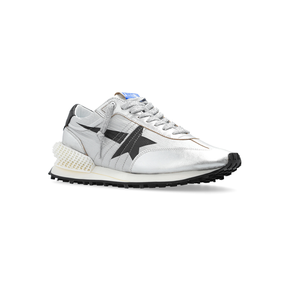 [17% 쿠폰] 골든구스 블랙 스타 마라톤 스니커즈 실버([17% 쿠폰] Golden Goose Black Star Marathon Sneakers Silver) - 3