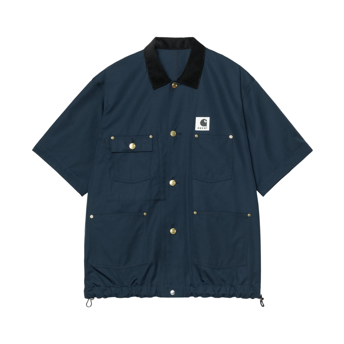 사카이 x 칼하트 WIP 덕 셔츠 블루(Sacai x Carhartt WIP Duck Shirt Blue) - 1