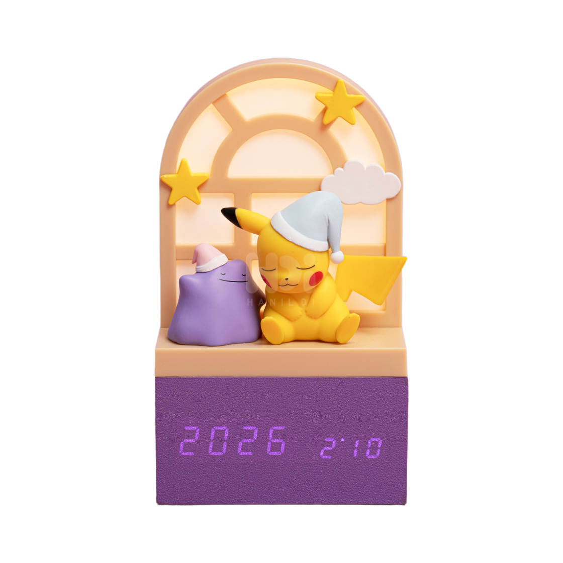 애니모어 포켓몬 쿨쿨 전자시계 무드등(Animore Pokemon Sleeping Digital Clock Mood Lamp)