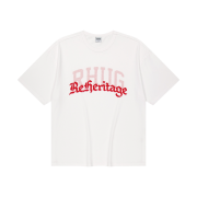UNIVERSE GARMENT Two Side Print T-Shirt Red