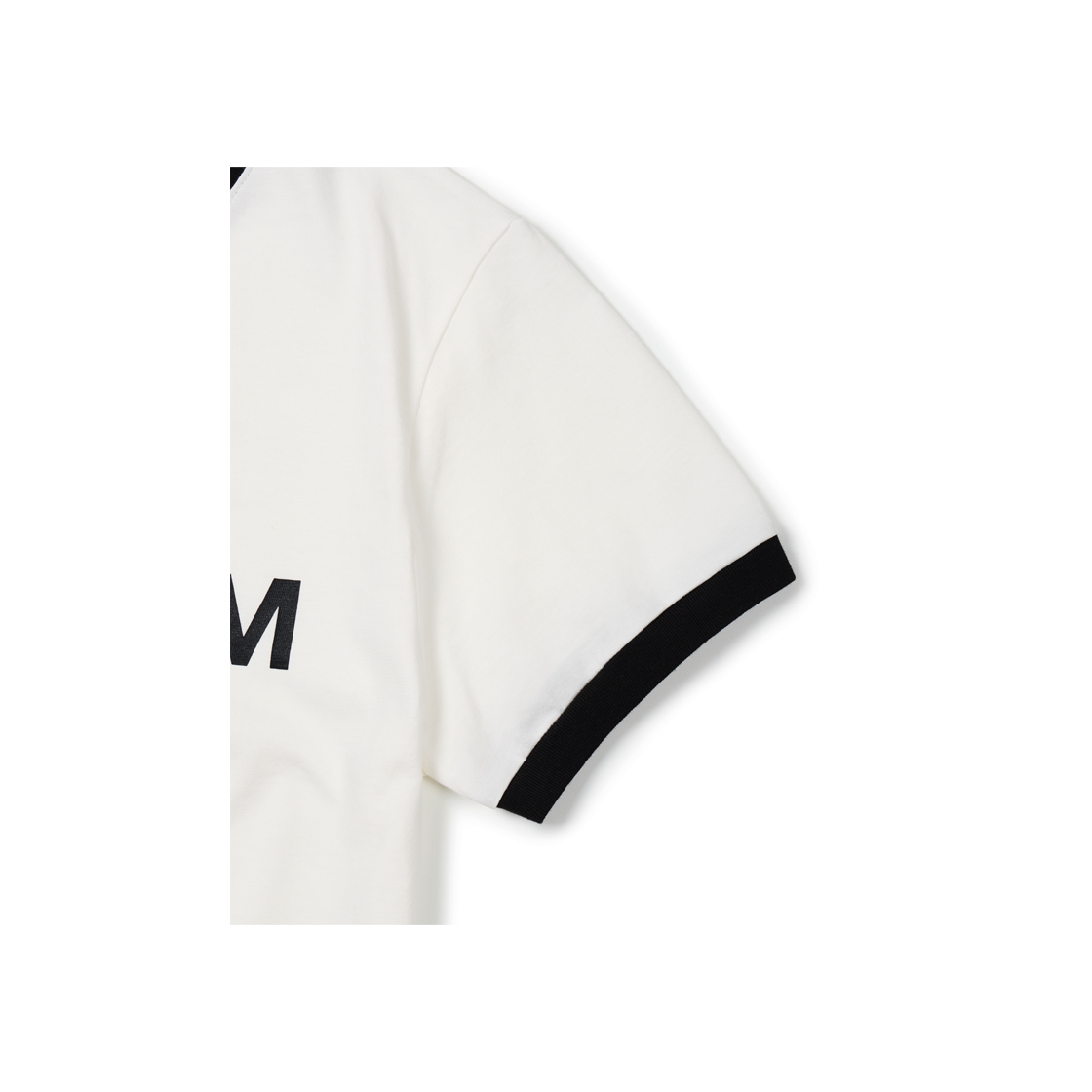 피드파이퍼 사운드 타이포 링거티셔츠 화이트(PIEDPIPER Sound Typo Ringer T-Shirt WHITE) - 5