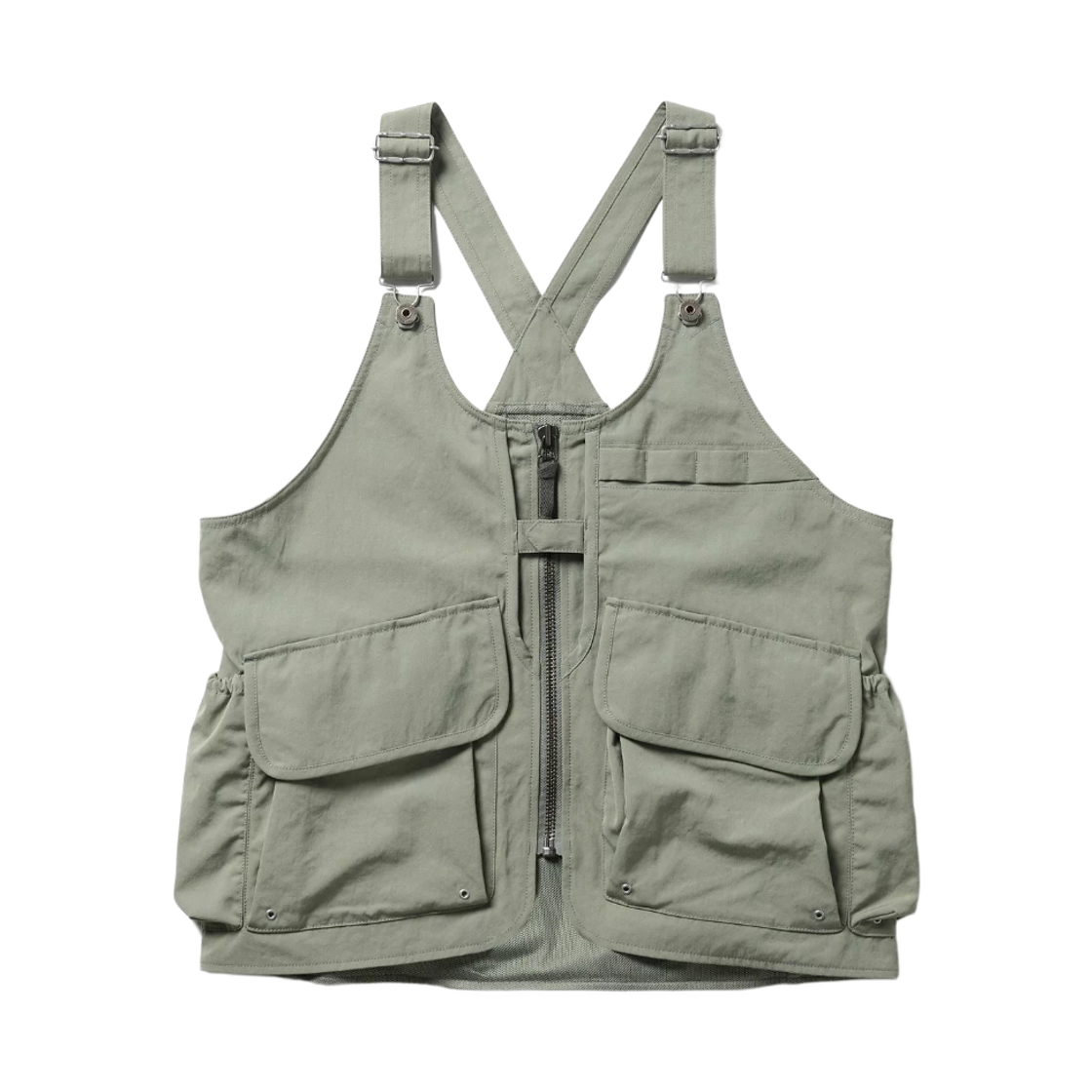 스노우 피크 타키비 웨더 클로스 베스트 라이트 올리브(Snow Peak Takibi Weather Cloth Vest Light Olive)