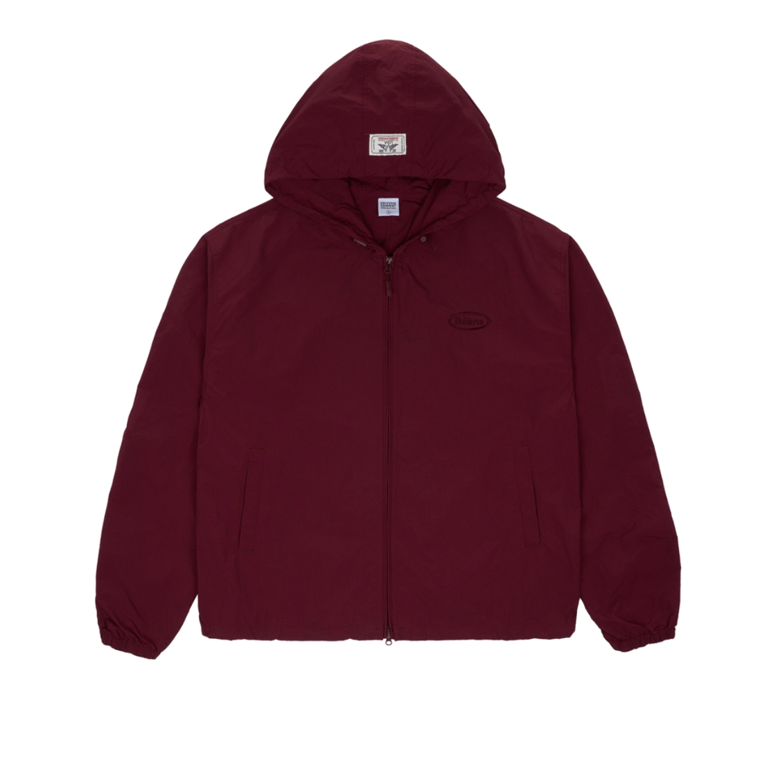 BUQJPAS884BD UNIVERSE GARMENT Daily Hood Windbreaker Jumper Burgundy