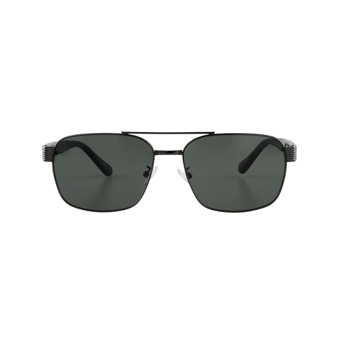 KEVIN C1 건메탈 그린 2DITOR KEV Big Size Boeing UV Blocking Nylon Lens Two Bridge Sunglasses C1 Gun Metal Green