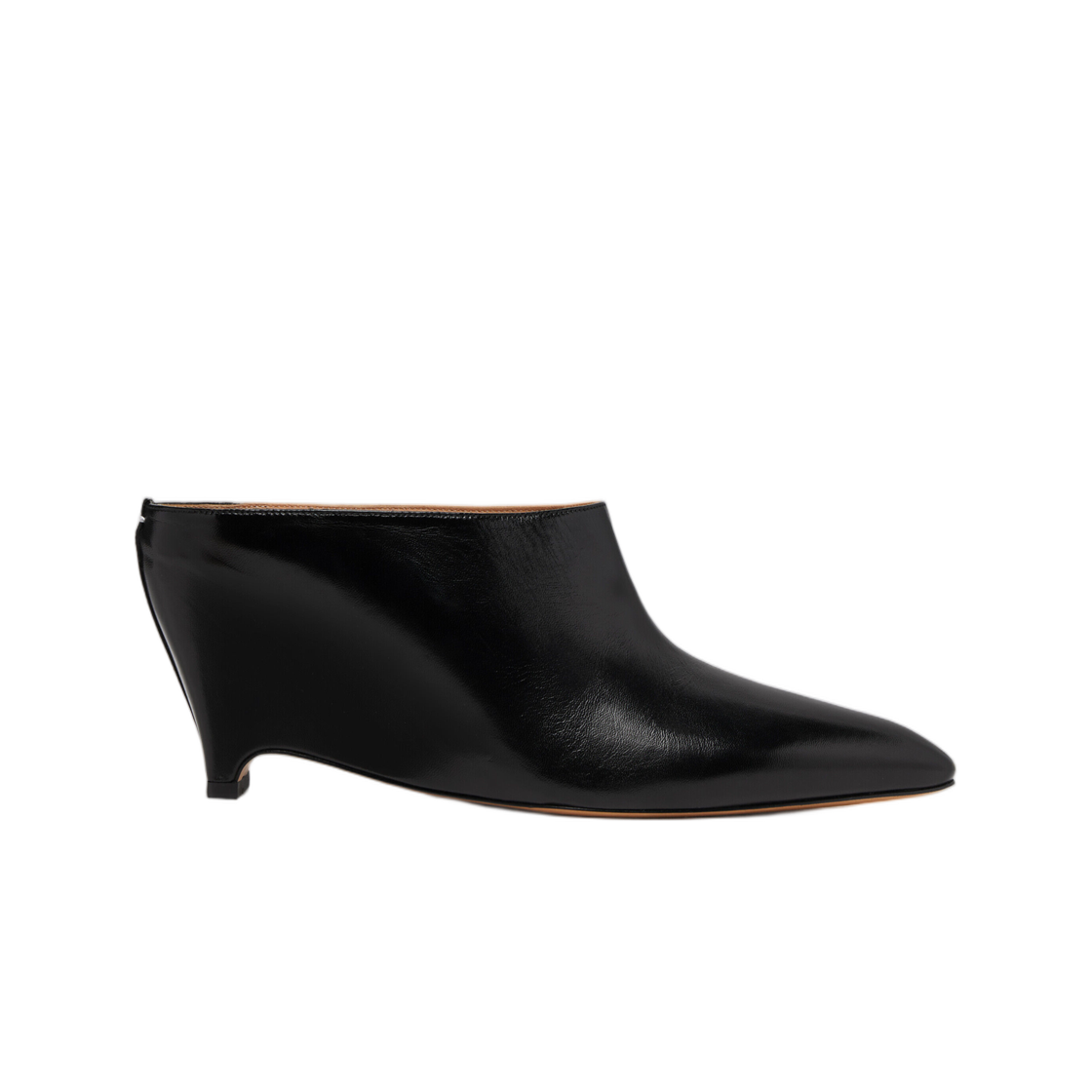 S58WP0323P7684T8013 (W) Maison Margiela Heel-less Mule Black