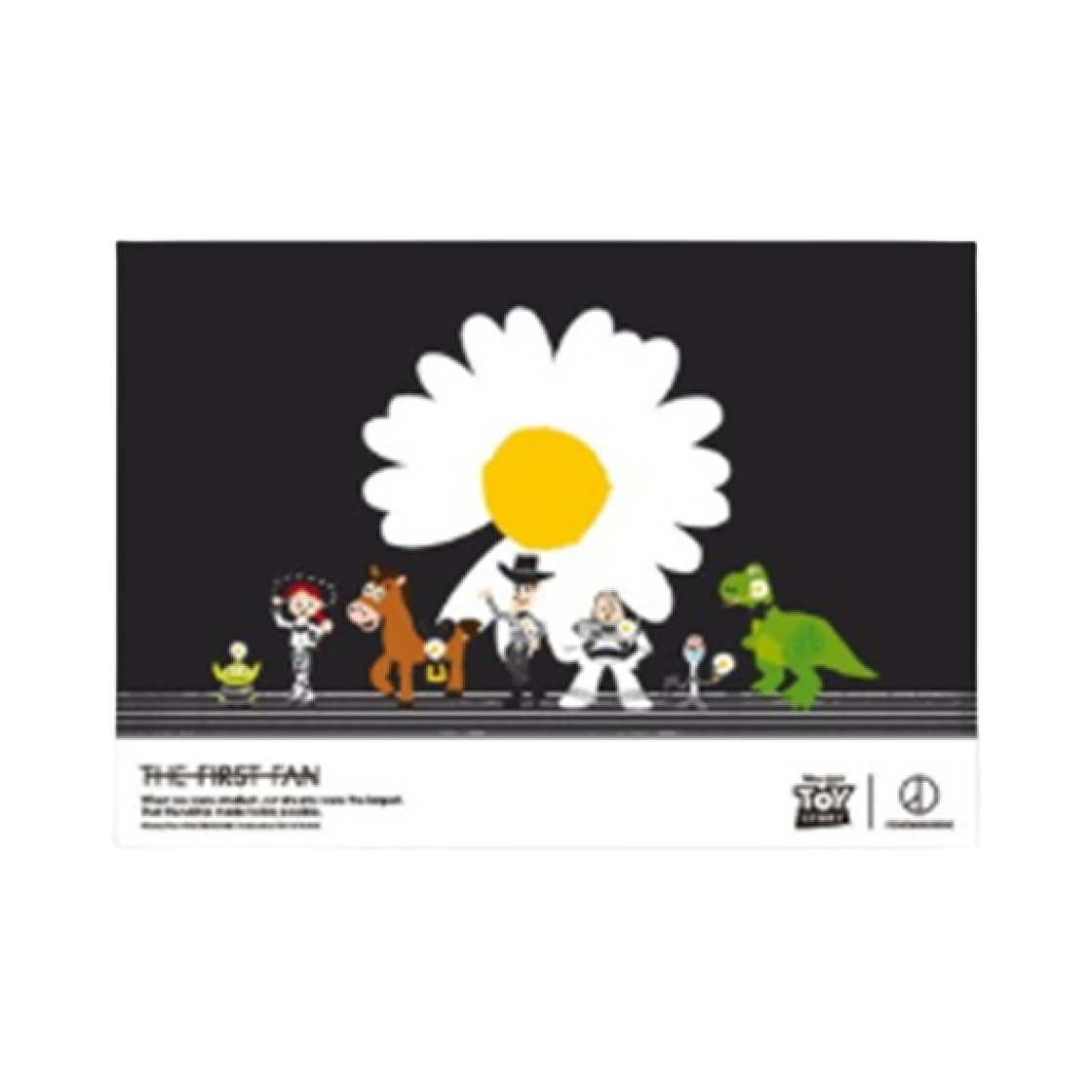 피스마이너스원 x 토이 스토리 더 퍼스트팬 포스터 A3 08(Peaceminusone x Toy Story The First Fan Poster A3 08)