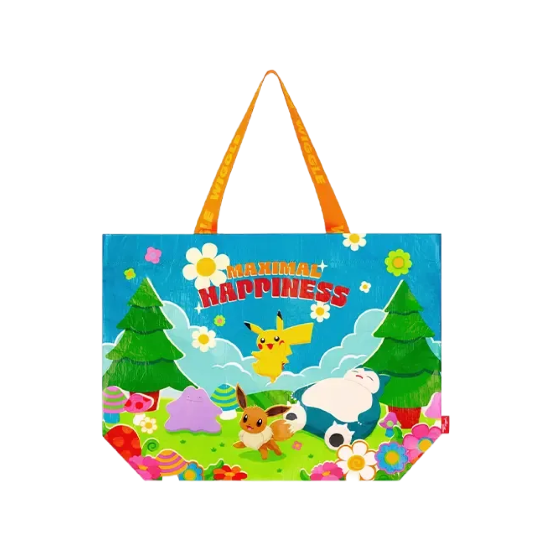 포켓몬 x 위글위글 리유저블 쇼퍼백(Pokemon x Wiggle Wiggle Reusable Shopper Bag)