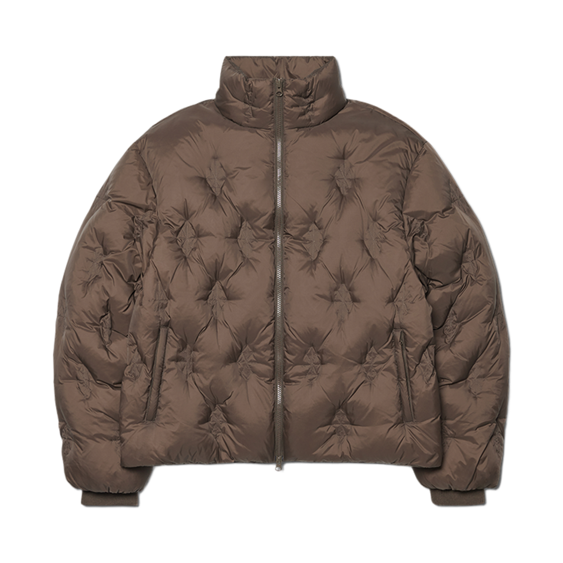 NMWF52DW09DPB NOMANUAL L.S Short Down Jacket Deep Brown
