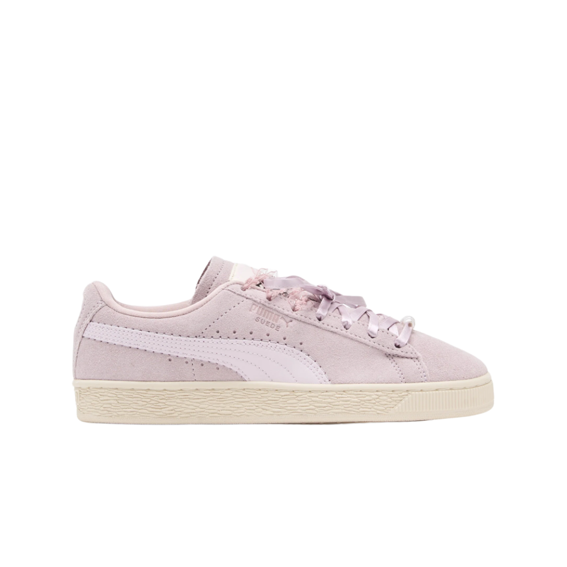 408330-05 (W) Puma Suede Bloom Misty Pink Powder Pink