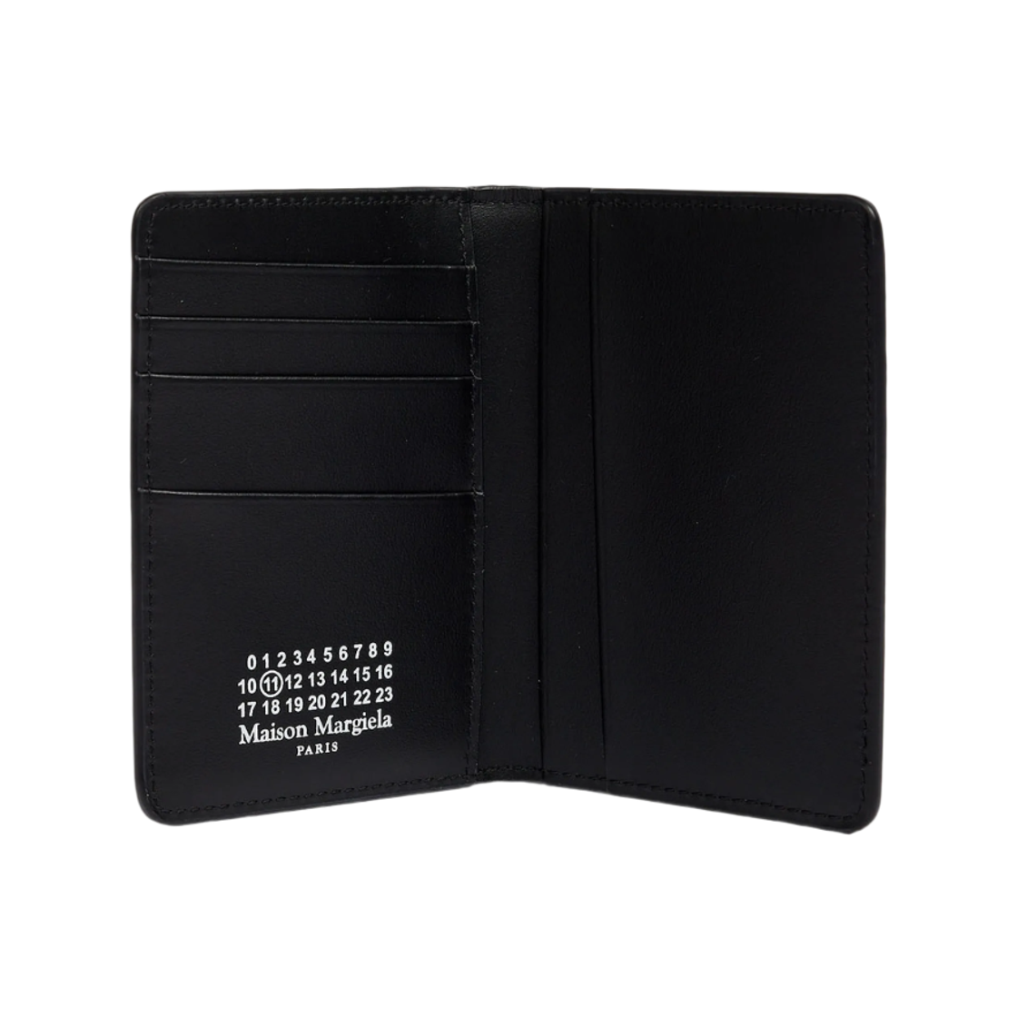 메종 마르지엘라 슬림 카드 홀더 블랙 화이트(Maison Margiela Slim Card Holder Black White) - 2
