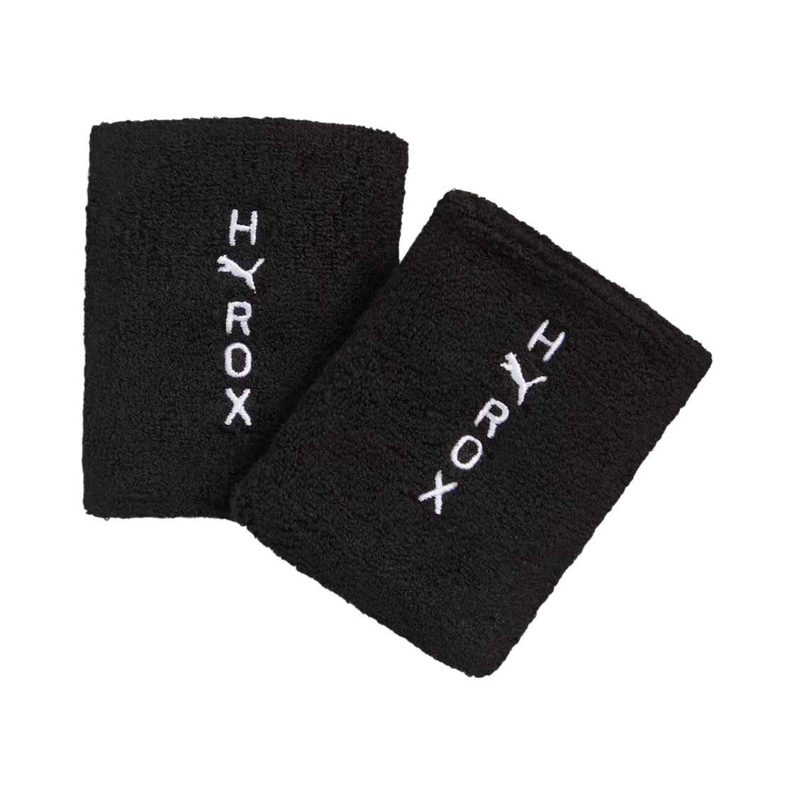 푸마 x 하이록스 롱 손목밴드 푸마 블랙 (2개 세트)(Puma x Hyrox Long Wristband Puma Black (Set of 2))
