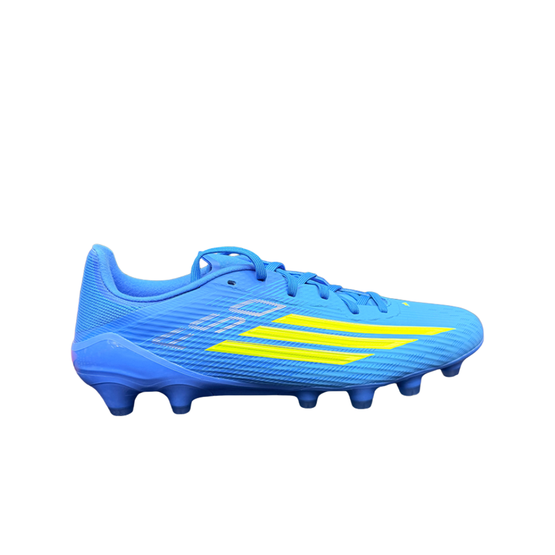 JQ4349 Adidas F50 League HG/AG Japan Lucid Ray Blue Team Solar Yellow 2