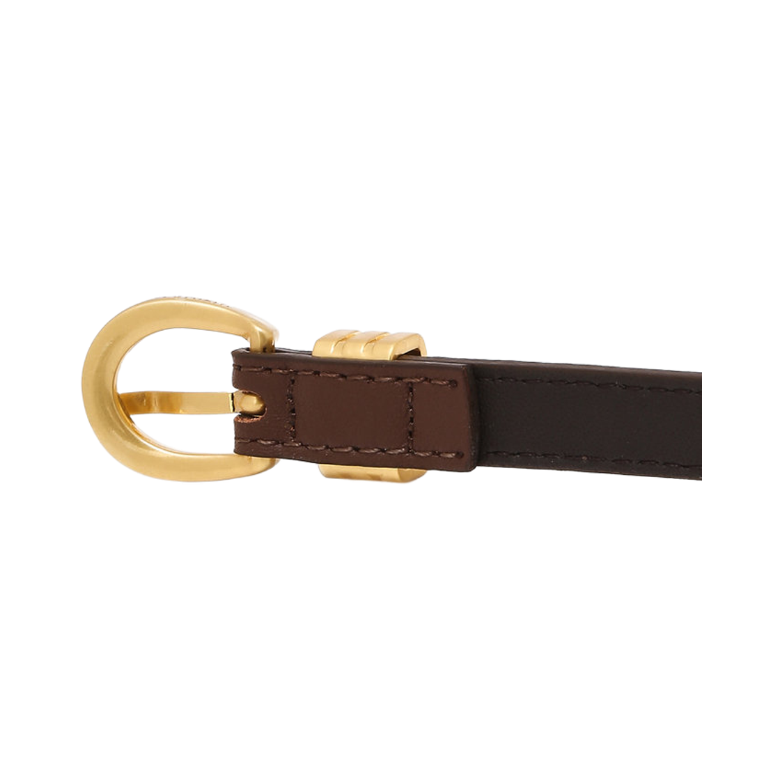질스튜어트 맨 액세사리 브라운 단색 소가죽 벨트 15MM JUBE6F186W2(Jillstuart Men's Acc Brown Genuine Leather Belt 15mm) - 3