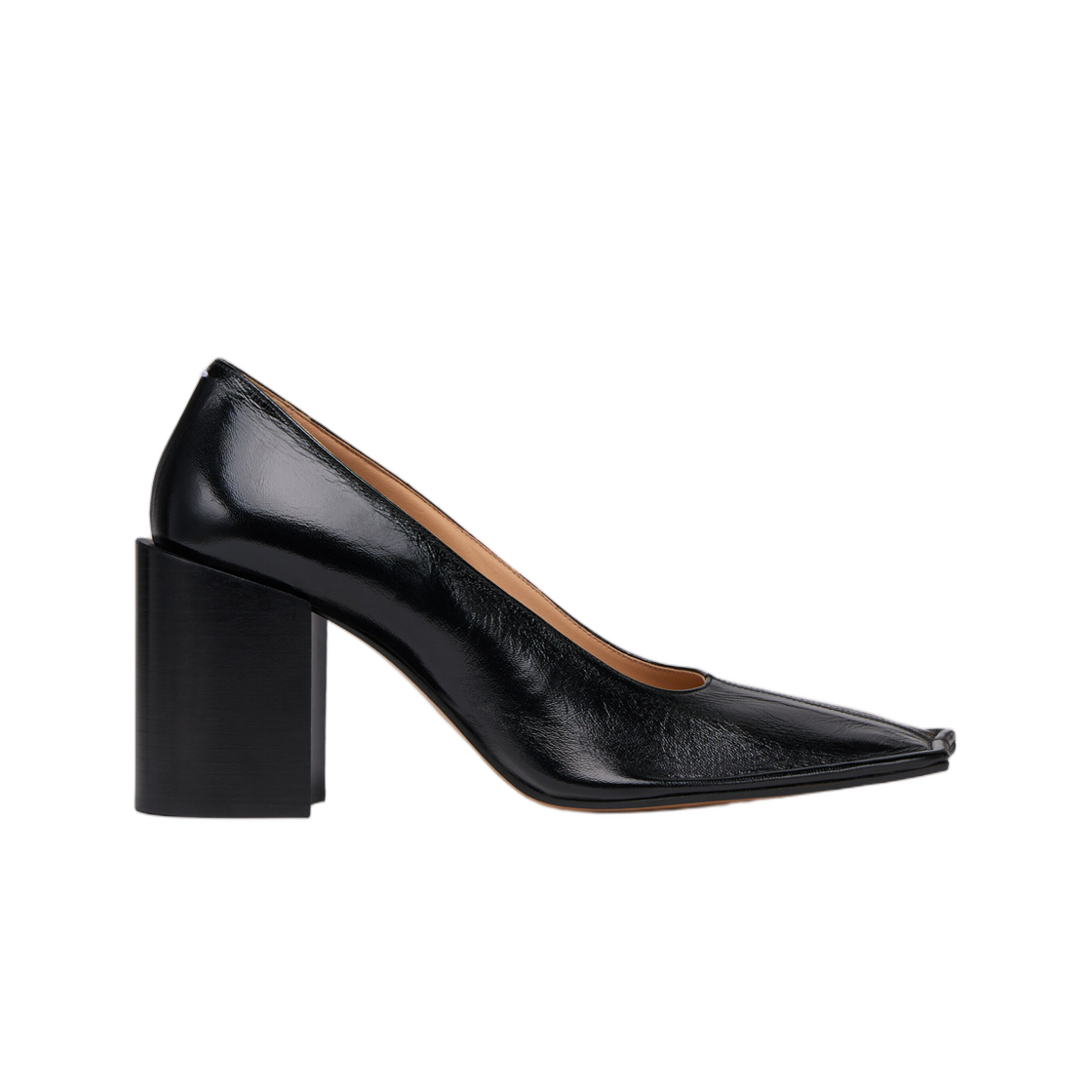 S58WL0322P7684T8013 (W) Maison Margiela Piped Pump Black