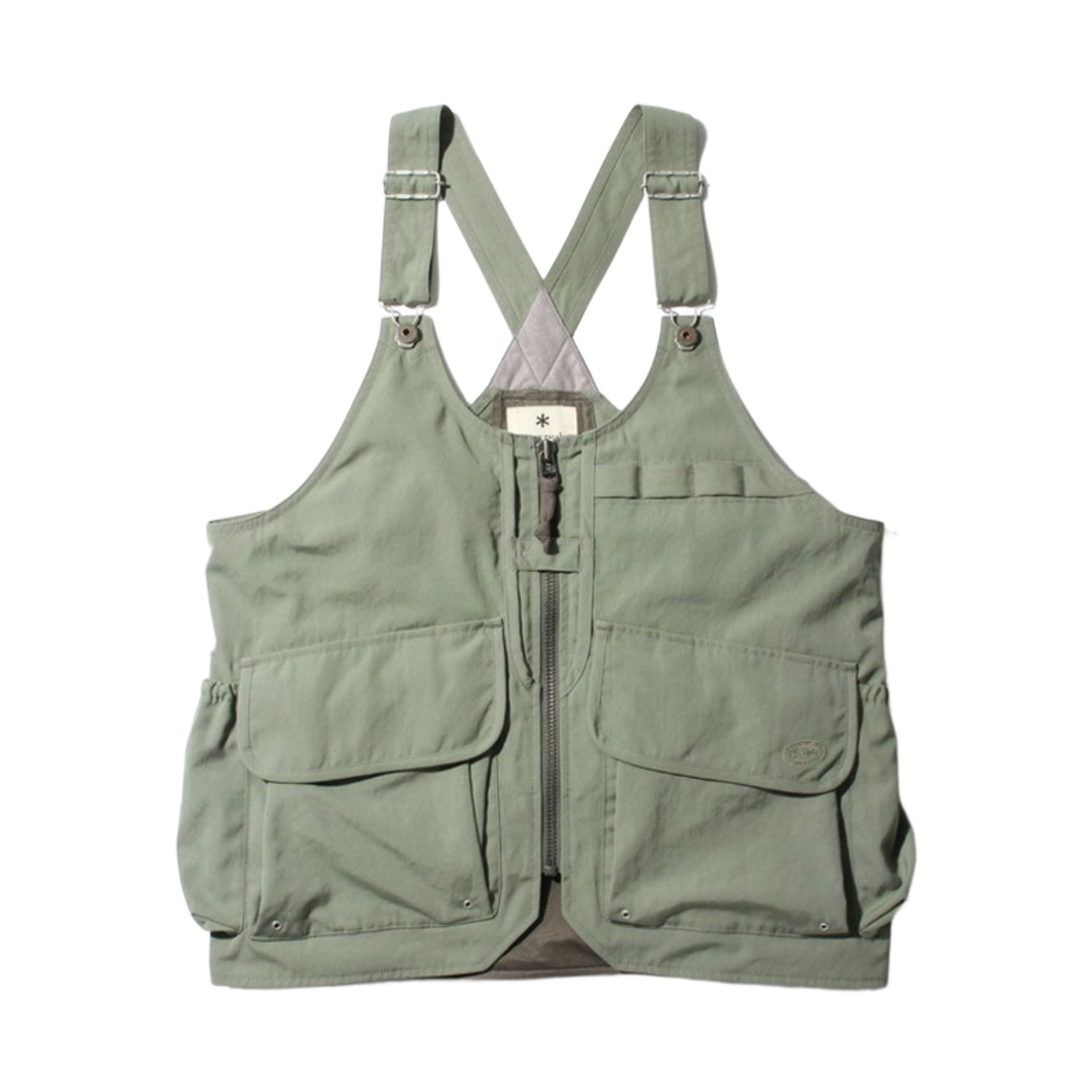 스노우 피크 타키비 웨더 클로스 베스트 폴리지(Snow Peak Takibi Weather Cloth Vest Foliage)