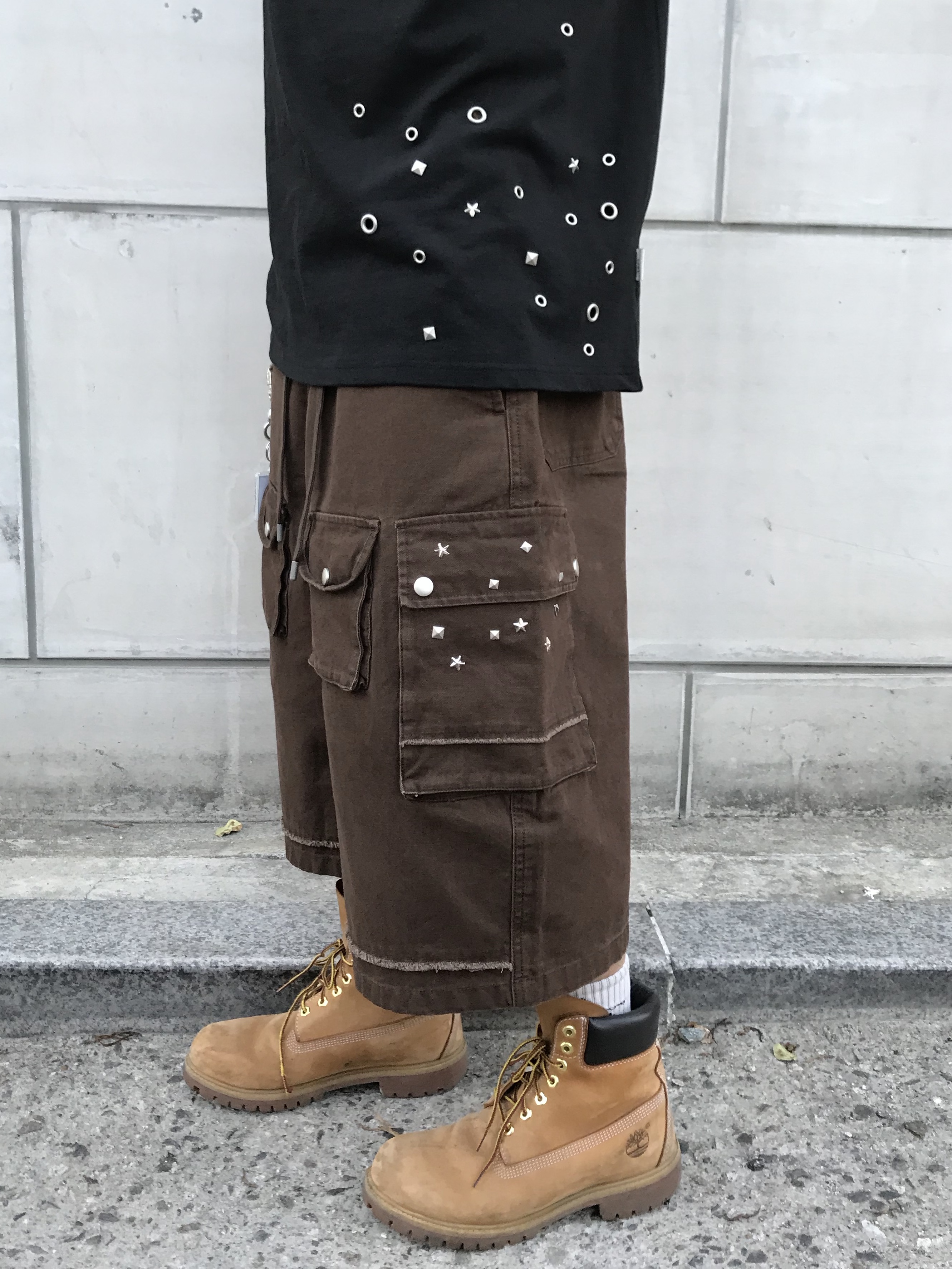 Timberland Premium 6 inch Waterproof Boot Wheat Nubuck - Wide 착용 스타일 - 4