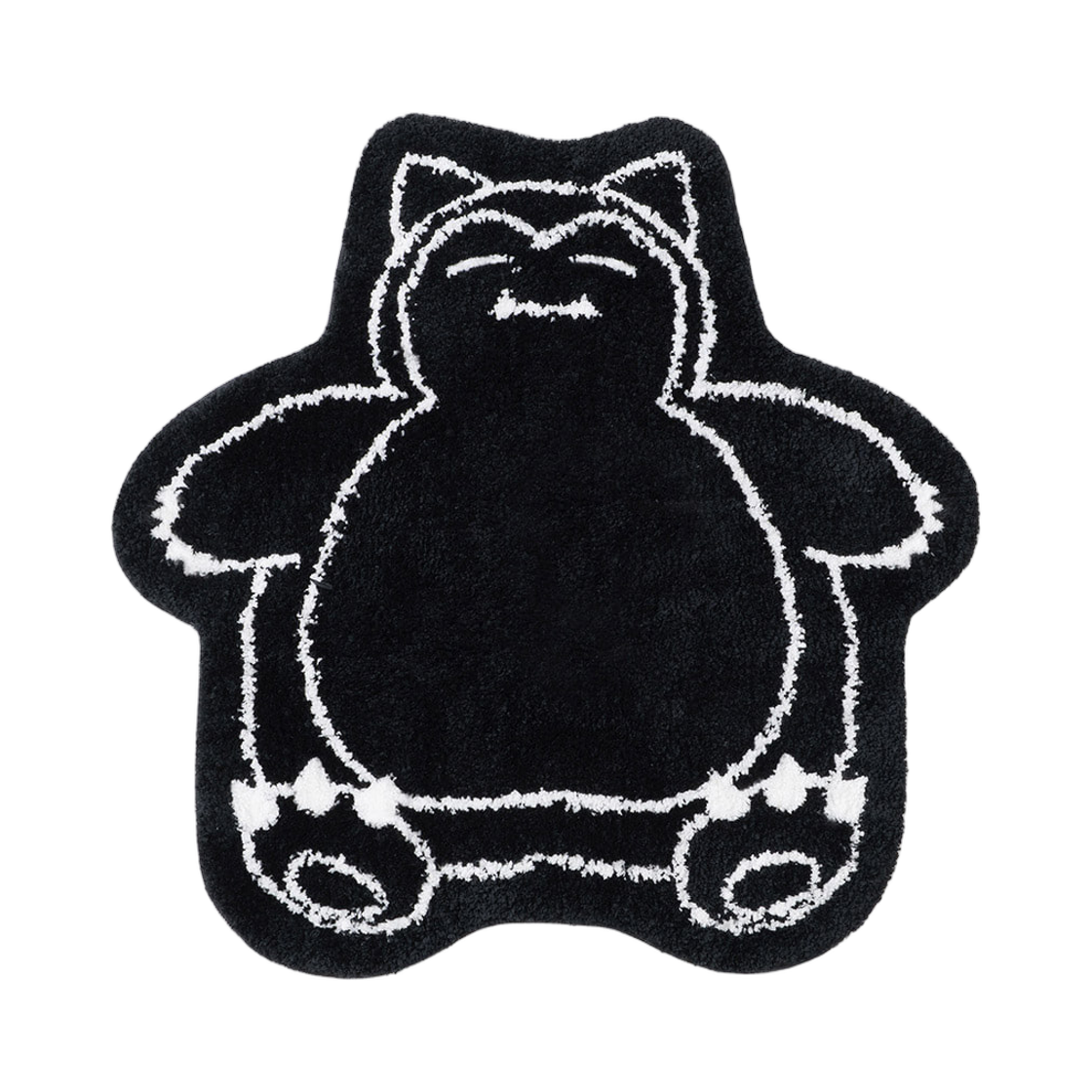 - Millo Archive x Pokemon Sleeping Jammanbo Rug Black