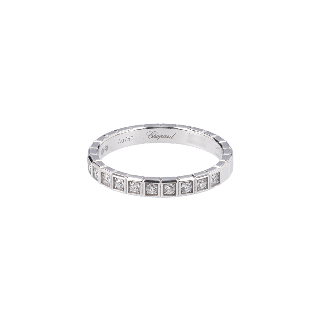 쇼파드 827702 아이스 큐브 링 18K 화이트 골드 다이아몬드 49(Chopard 827702 Ice Cube Ring 18K White Gold Diamond 49)