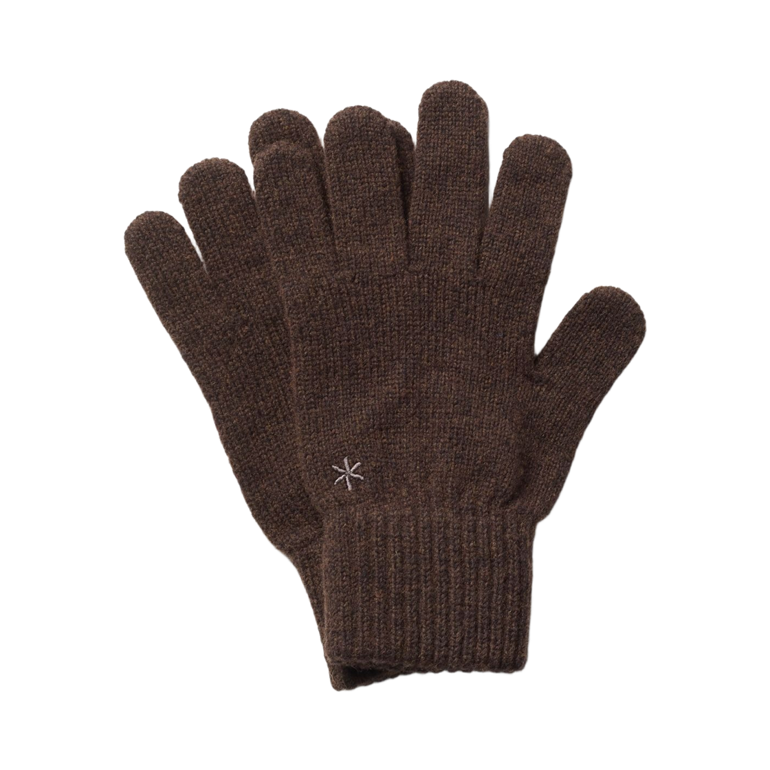 스노우 피크 워셔블 울 니트 글러브 다크 브라운(Snow Peak Washable Wool Knit Gloves Dark Brown)