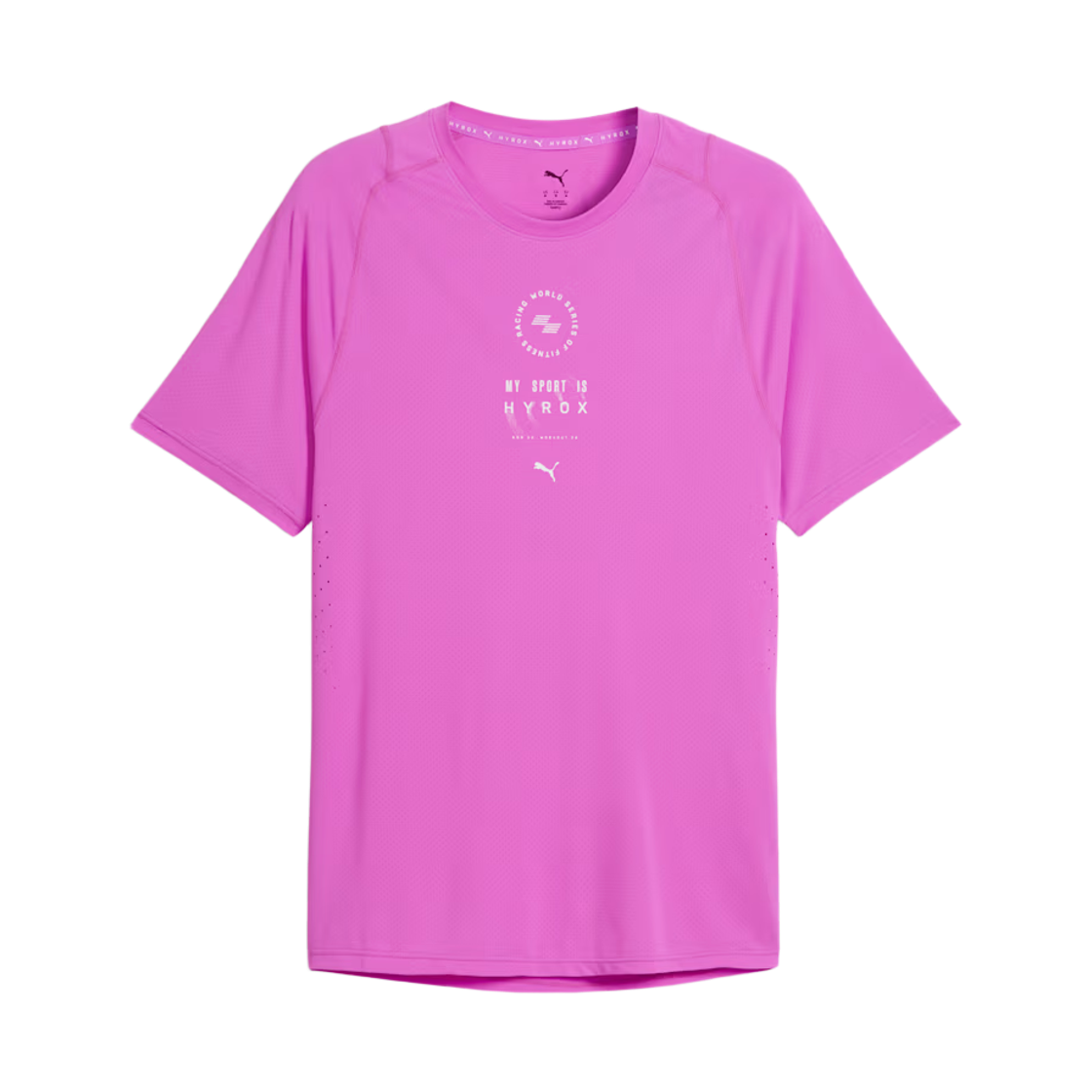 528567-73 Puma x Hyrox Dryelite Traning T-Shirt Electric Orchid