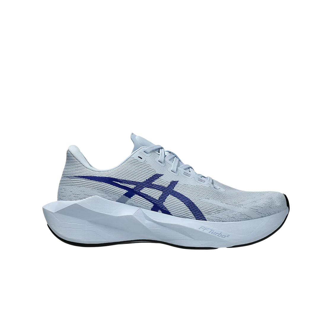 아식스 노바블라스트 6 솔리드 에어 프루시안 블루 - 2E 와이드(Asics Novablast 6 Solid Air Prussian Blue - 2E Wide)