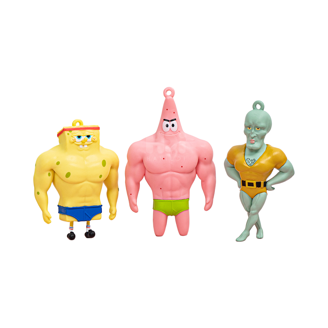 애니모어 스폰지밥 근육빵빵랜덤키링(Animore Spongebob Musclecular Random Keyring)