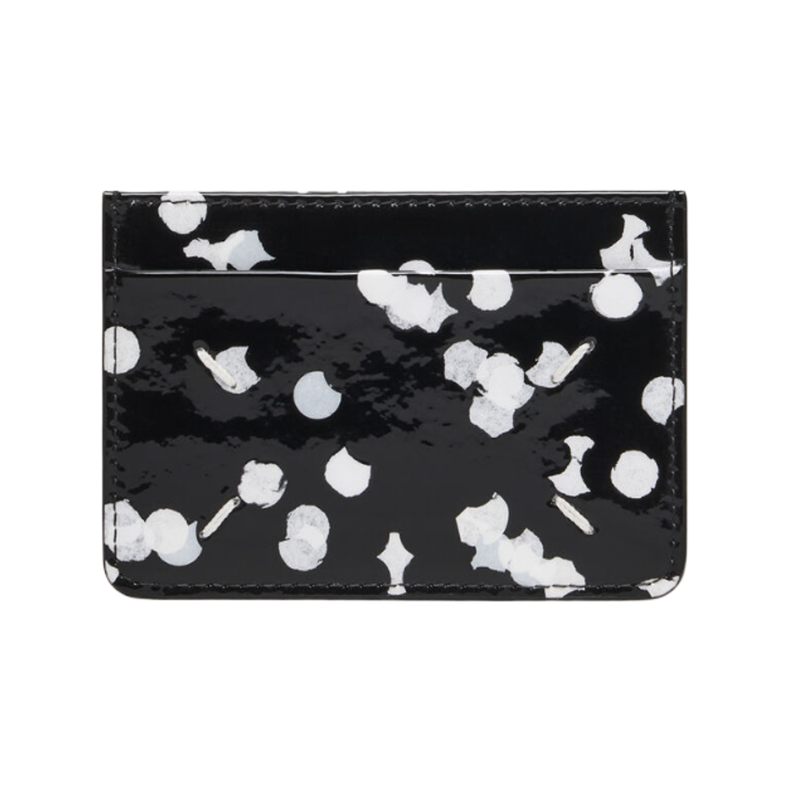 메종 마르지엘라 슬림 카드 홀더 블랙 화이트(Maison Margiela Slim Card Holder Black White) - 2