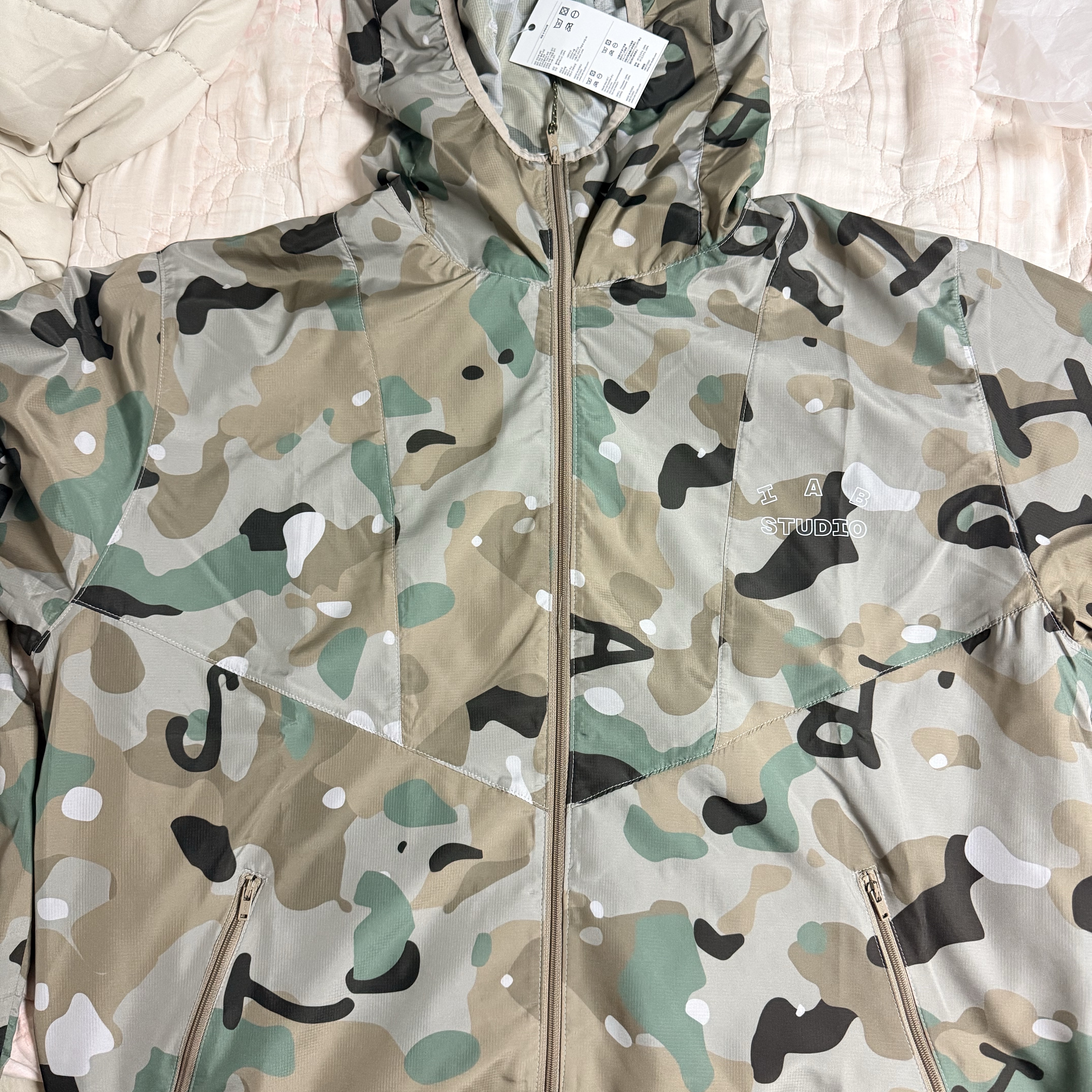 IAB Studio IAB Camo Wind Jacket Camouflage 착용 스타일 - 2
