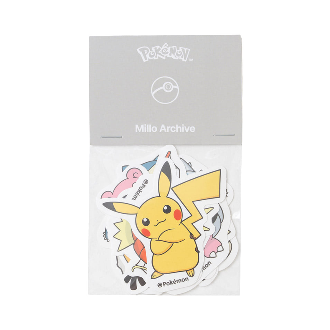 - Millo Archive x Pokemon Collaboration Signature Sticker Set Mix
