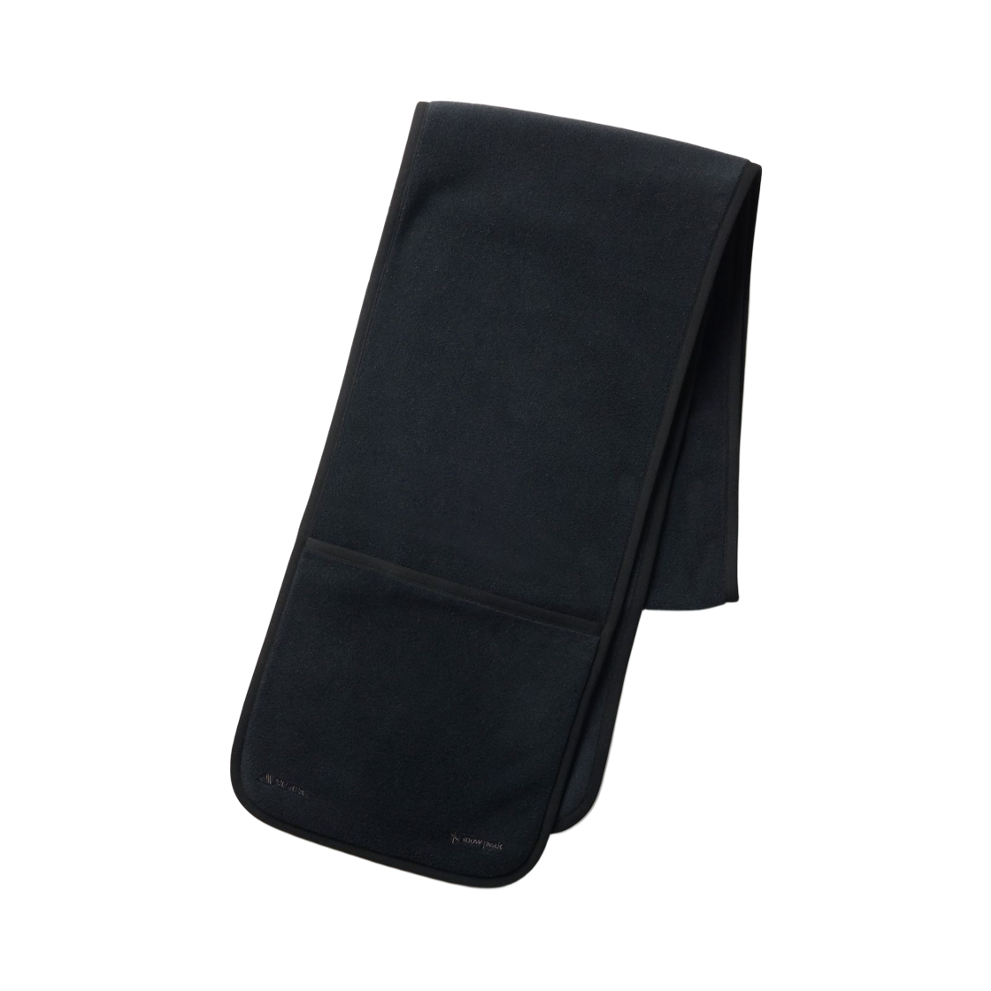 스노우 피크 워터 리펠런트 플리스 스톨 블랙(Snow Peak Water Repellent Fleece Stole Black)