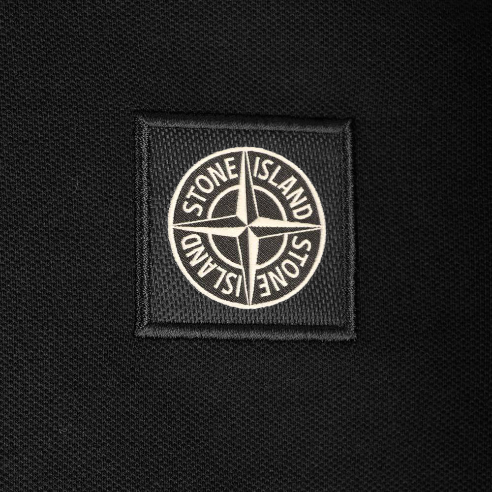 [17% 쿠폰] 스톤 아일랜드 2200008 슬림 pk 폴로 티셔츠 블랙 - 26SS([17% 쿠폰] Stone Island 2200008 Slim PK Polo T-Shirt Black - 26SS) - 4