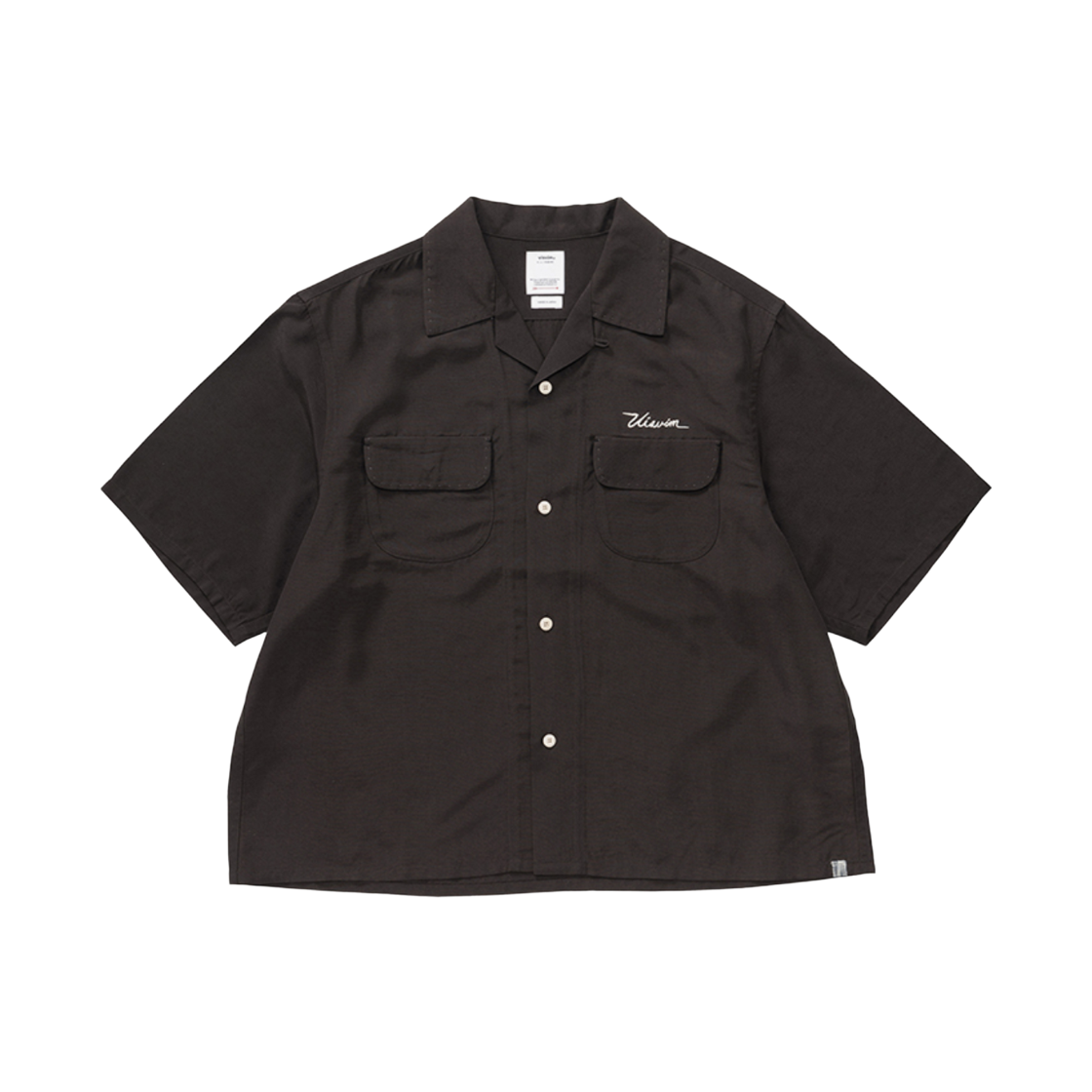 비즈빔 키시 숏슬리브 셔츠 차콜 - 26FW(Visvim Keesey S/S Shirt Charcoal - 26FW) - 2