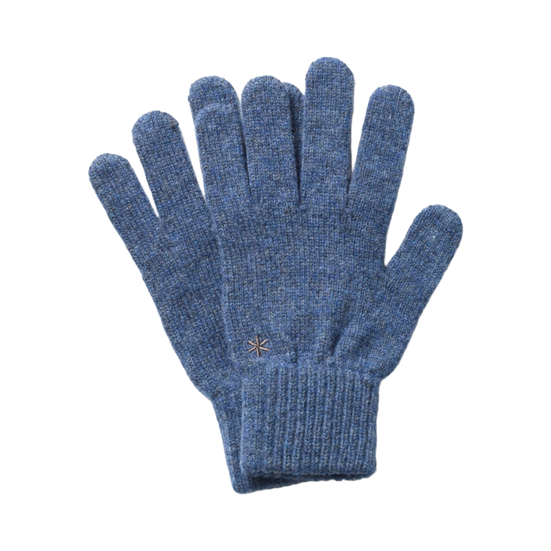 스노우 피크 워셔블 울 니트 글러브 블루(Snow Peak Washable Wool Knit Gloves Blue)