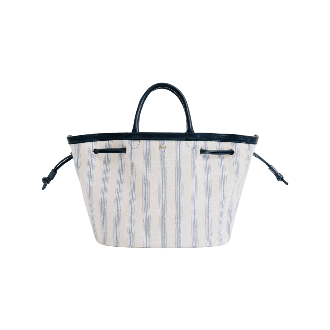 투티에 삭 코키 스몰백 블루 스트라이프(Tout Y Est Sac Coquille Small Bag Blue Stripe)