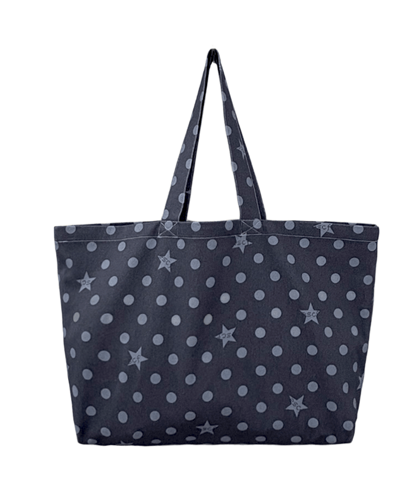 E261AO007RR0FREE Escapefrom Indigo Pixel ESCF Dot Star Denim Eco Bag