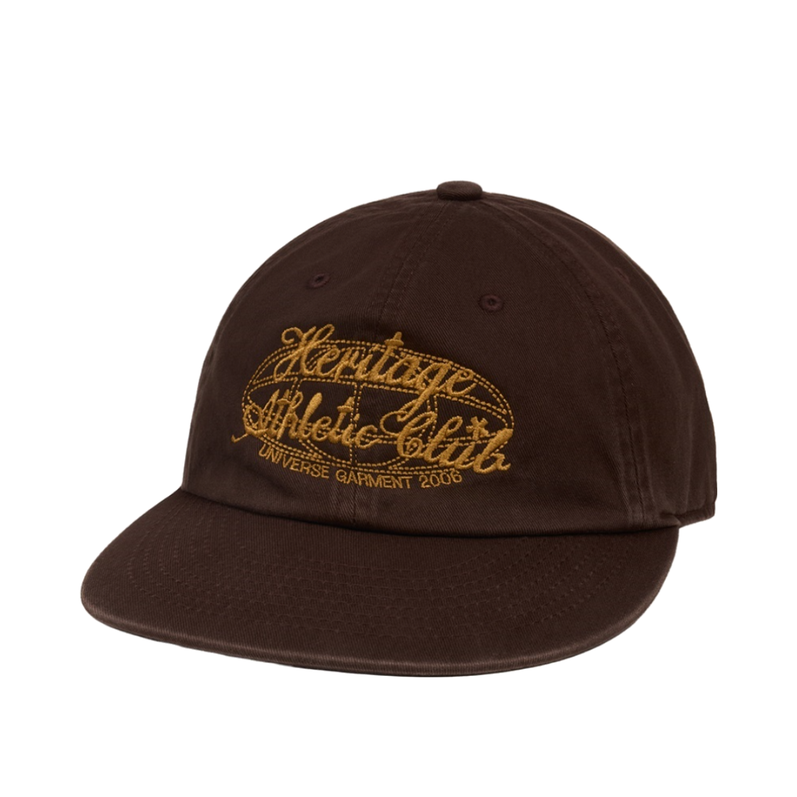 BUACAAS859BR UNIVERSE GARMENT Universe Sign Washing Cap Brown