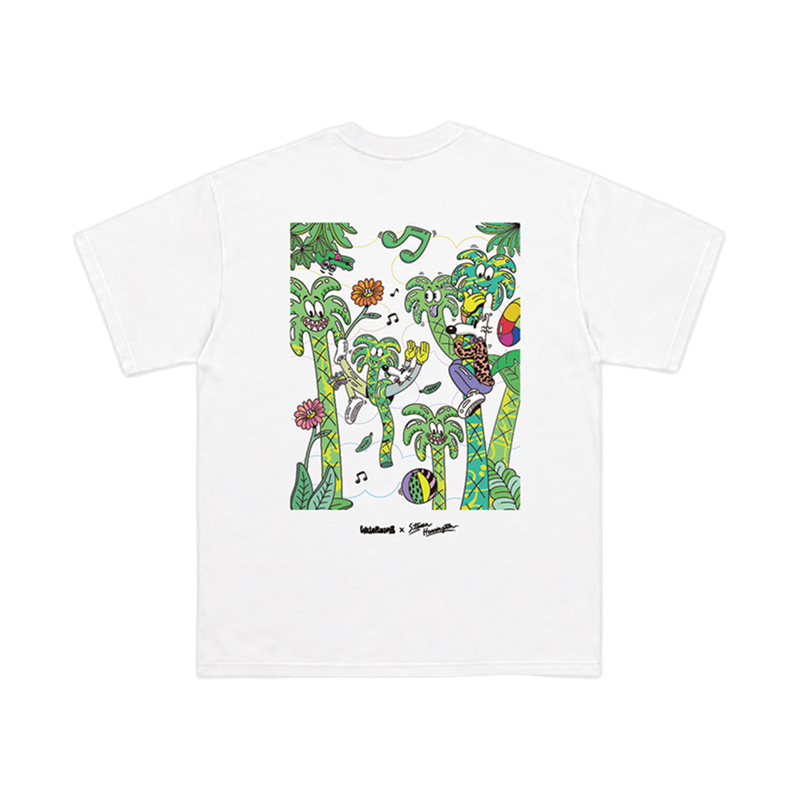 워터밤 X 스티븐 헤링턴 티셔츠 - 정글(WATERBOMB X STEVEN HARRINGTON T-shirt - JUNGLE) - 3