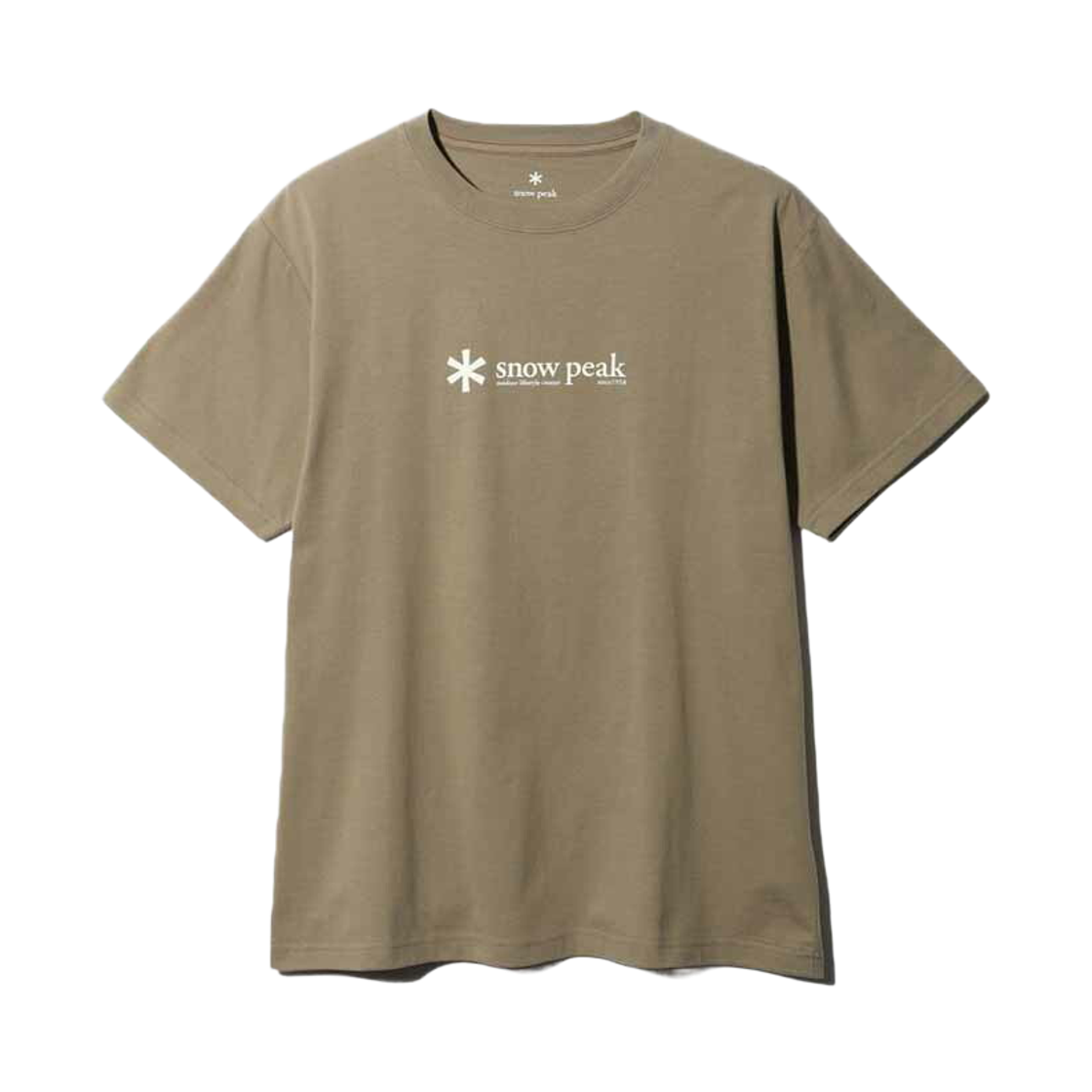 스노우 피크 소프트 코튼 로고 숏슬리브 티셔츠 프로(Snow Peak Soft Cotton Logo Short Sleeve T-Shirt Pro)