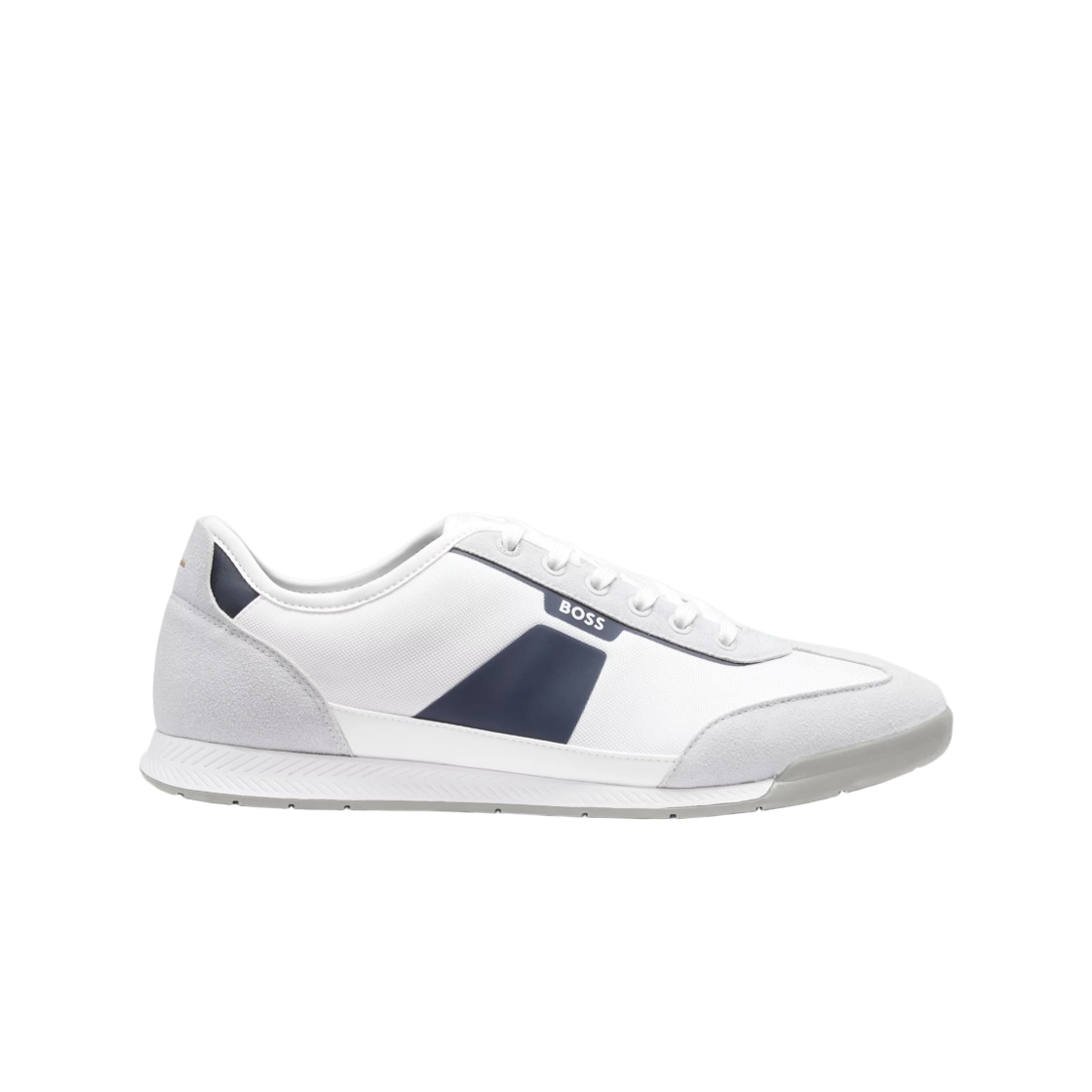 휴고 보스 스트럭처 트림 스니커즈 화이트(Hugo Boss Structured Trims Sneakers White)