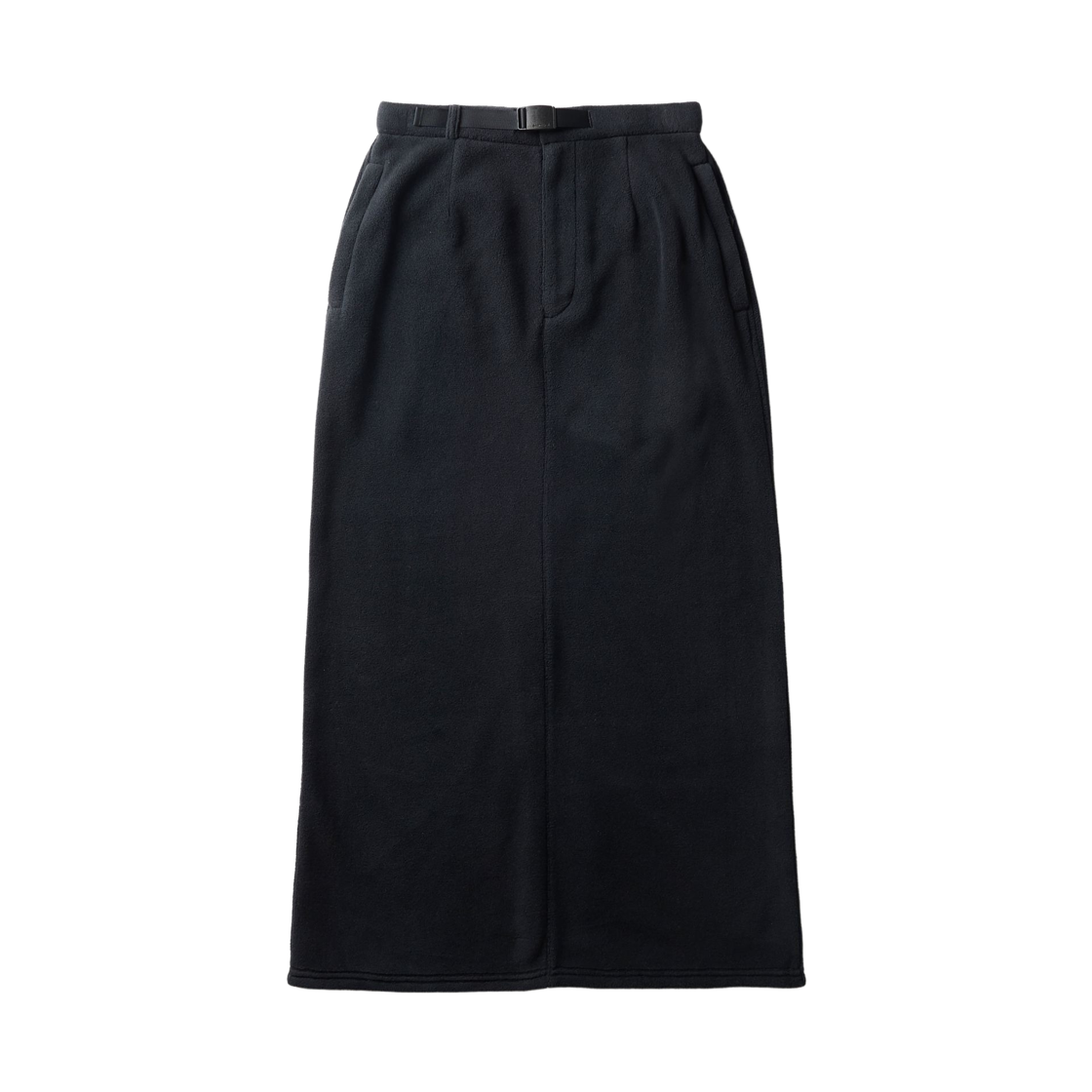 (W) 스노우 피크 워터 리펠런트 플리스 스커트 블랙((W) Snow Peak Water Repellent Fleece Skirt Black)
