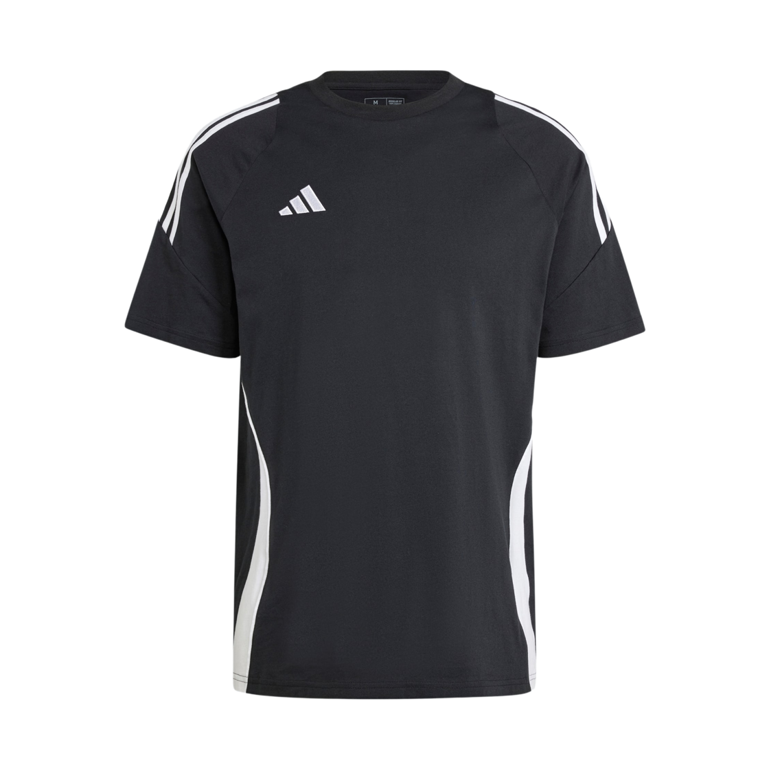 IJ9954 Adidas Tiro 24 Sweat T-Shirt Black White - KR Sizing