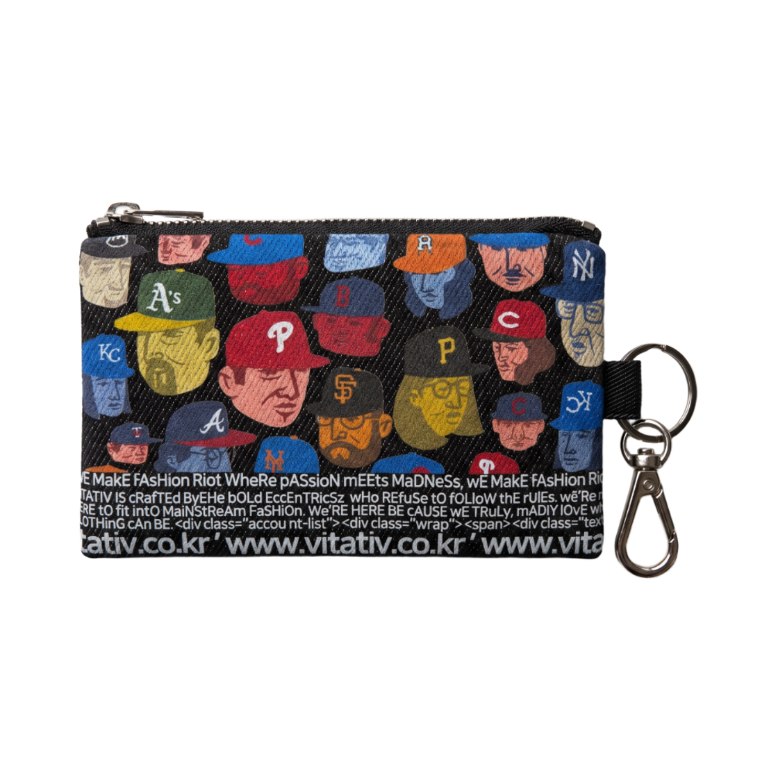 비타티브 모자 지갑키링(VITATIV Caps wallet key ring)