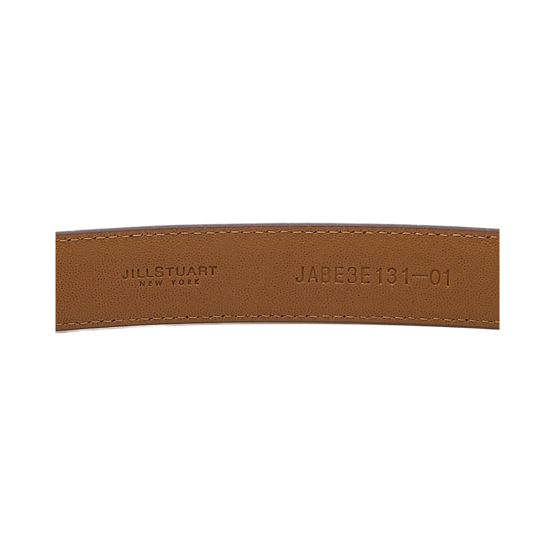 질스튜어트 맨 액세사리 길이조절가능 20mm 브라운 가죽 슬림 여성벨트 JUBE6F131W2(Jillstuart Men's Acc Adjustable Length 20mm Brown Slim Genuine Leather Women's Belt) - 3