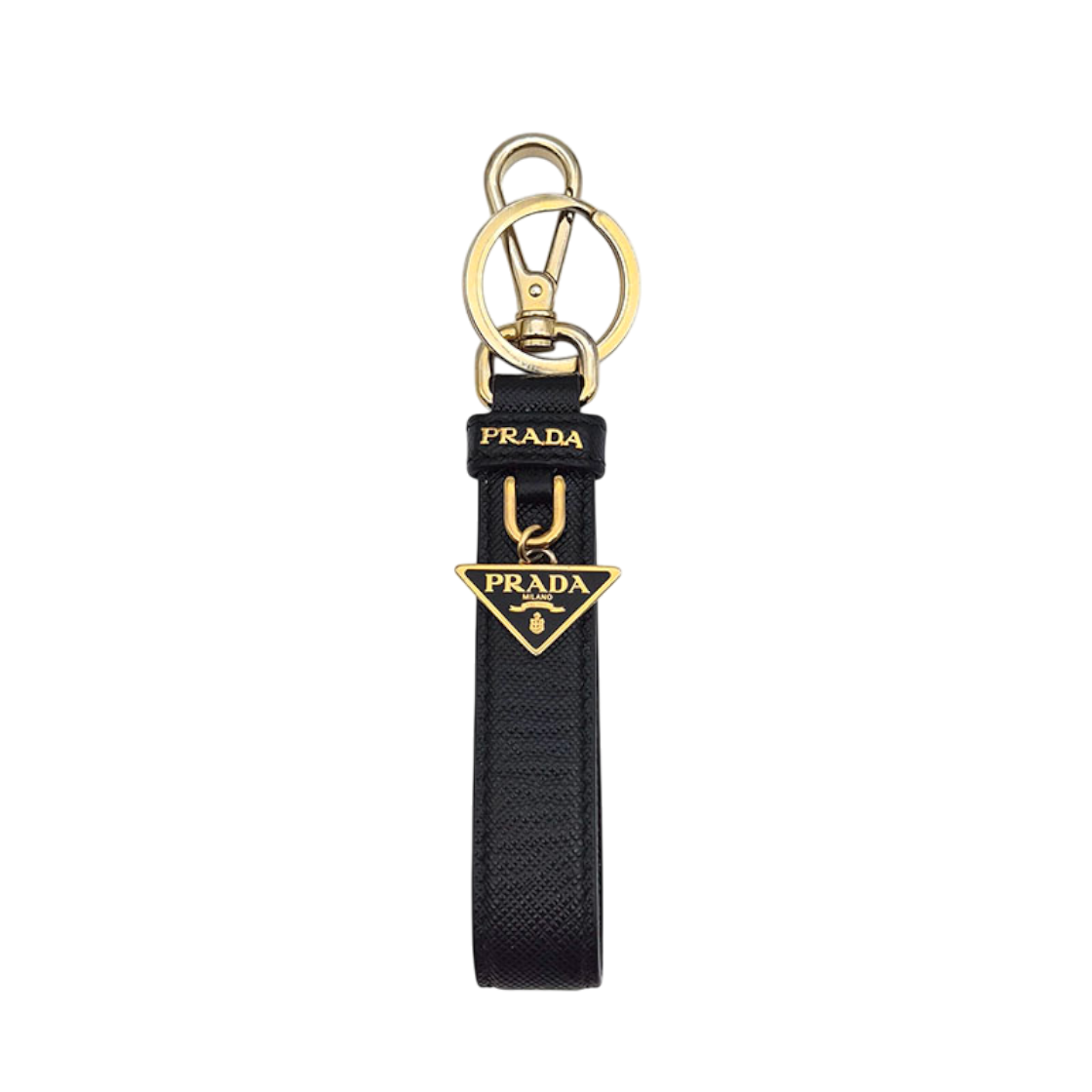 ITFAW2TKF4VN Prada Saffiano Keychain Bag Charm 1PP142 L865266