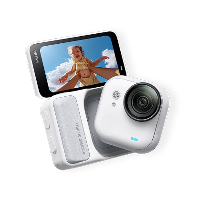 인스타360 GO Ultra 아틱 화이트, 라이프스타일 번들(Insta360 GO Ultra Lifestyle Bundle(360/PRD)) - 1